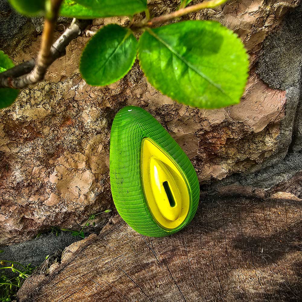 German Shepherd avocado interactive toy 1