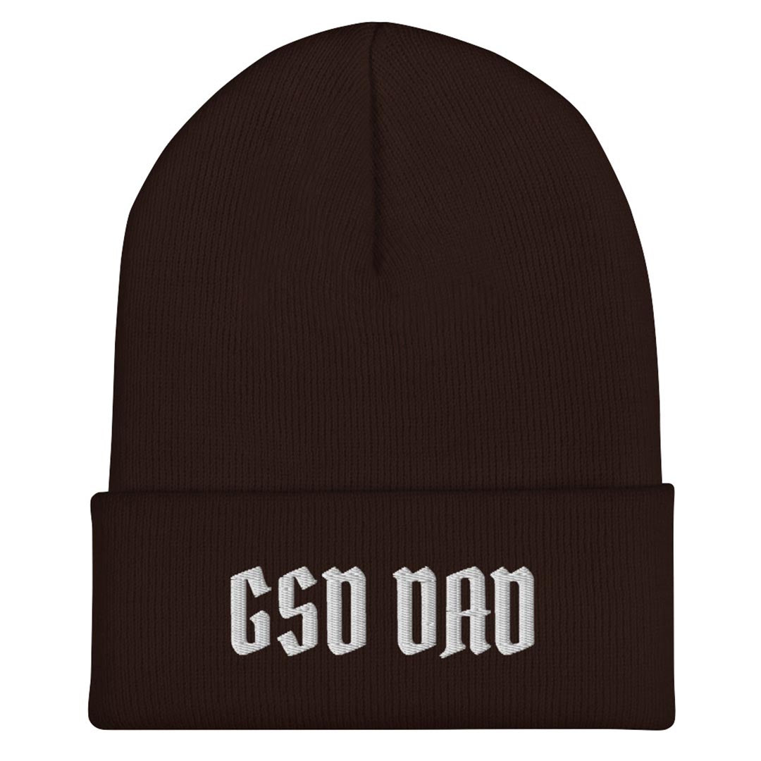 GSD Dad Cuffed Beanie