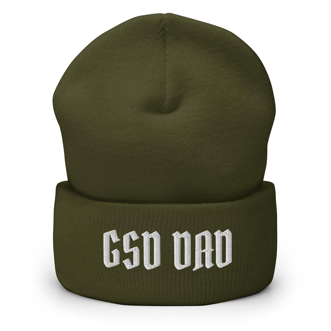 GSD Dad Cuffed Beanie