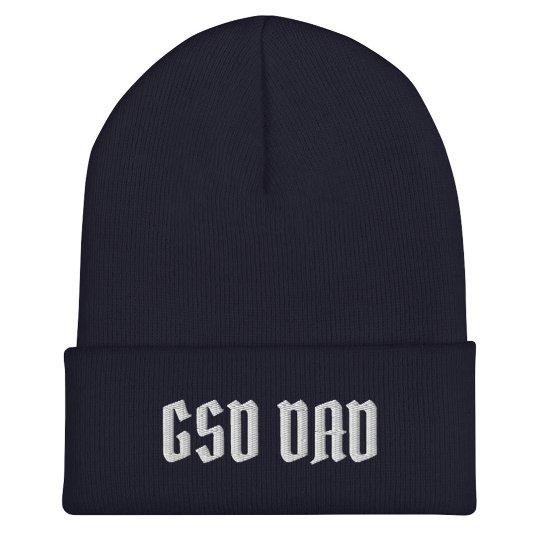 GSD Dad Cuffed Beanie