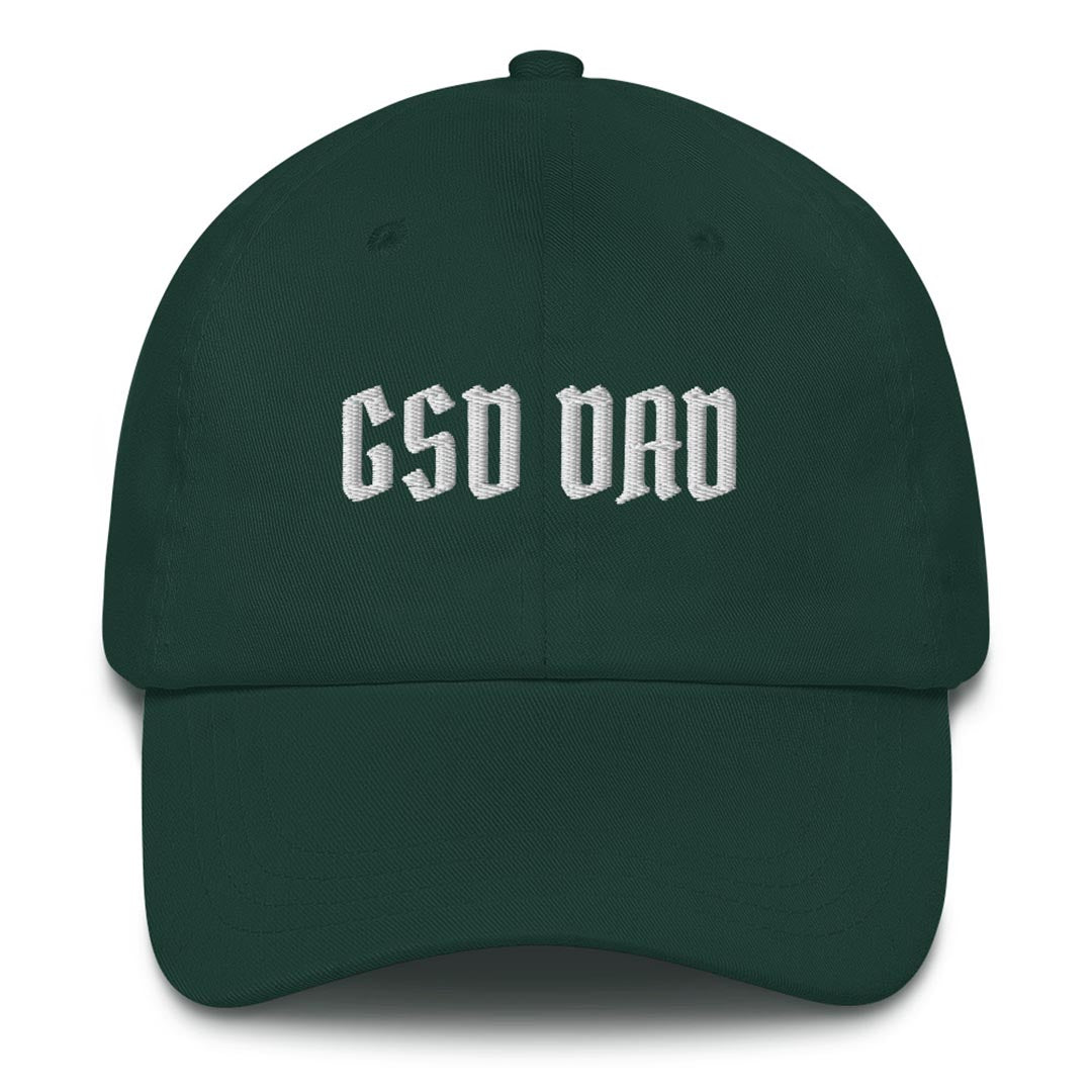 GSD Dad hat made for German Shepherd lovers and owners, green  color - GSD Colony