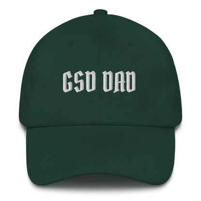 GSD Dad hat made for German Shepherd lovers and owners, green  color - GSD Colony