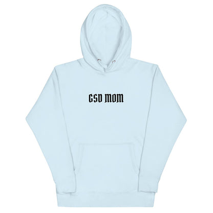 GSD Mom German Shepherd lover hoodie, light blue color - GSD Colony