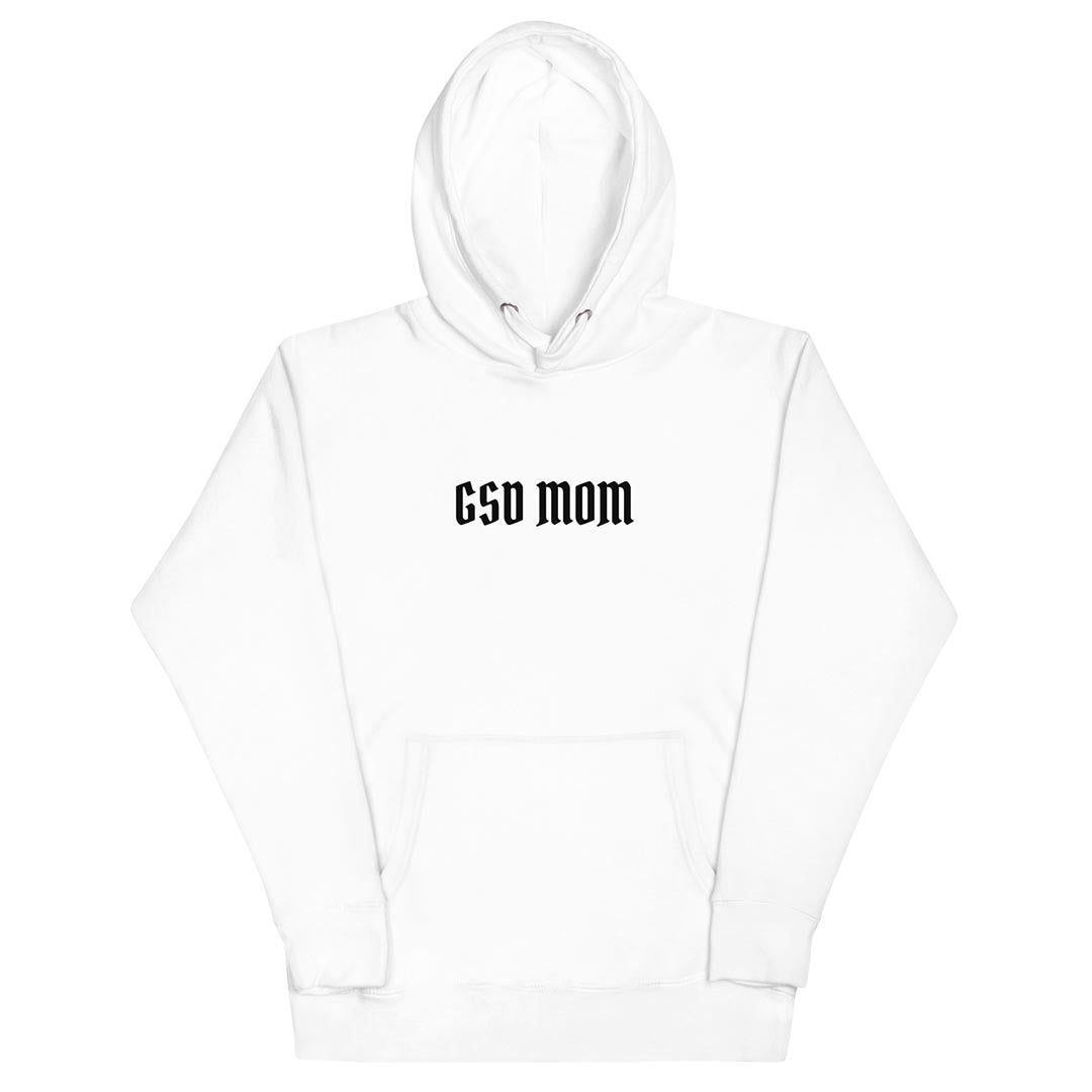 GSD Mom German Shepherd lover hoodie, white color - GSD Colony