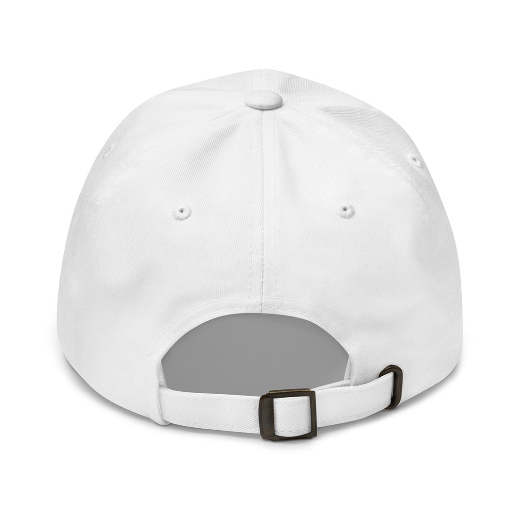 This is my dog walking hat made for German Shepherd lovers and owners, white color - GSD Colony