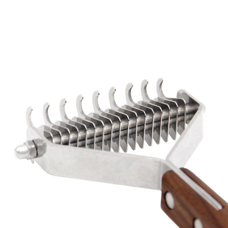 Blades of German Shepherd grooming brush - GSD Colony