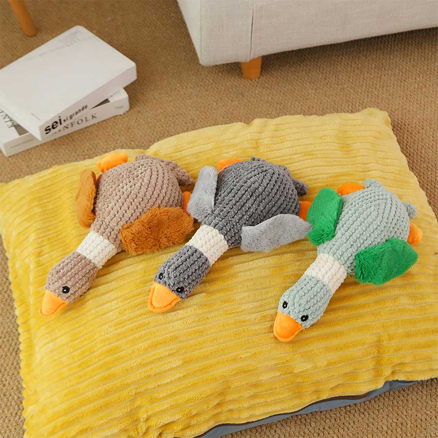 Duckly German Shepherd Plush Squeaking Toys - GSD Colony