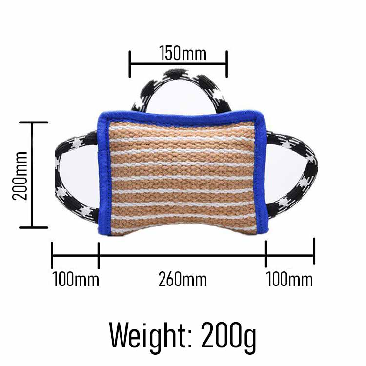 German Shepherd Bite Training Pillow With Three Handle - GSD Colony