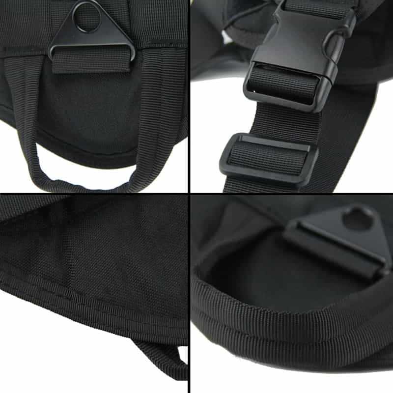 Durable German Shepherd Tactical Harness for K9 Dogs With Handle No Pull Effect