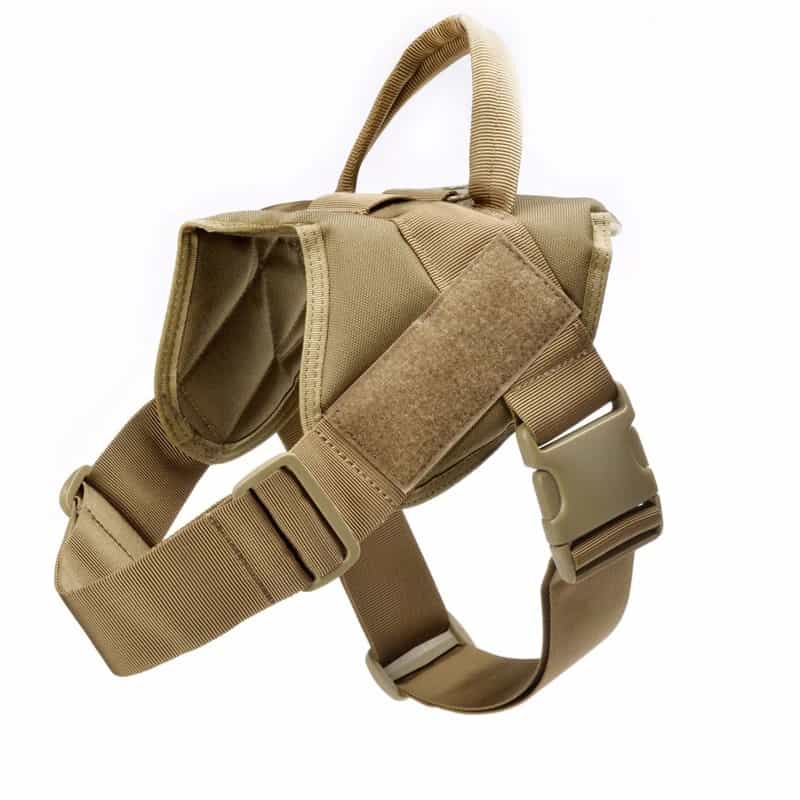 Strong German Shepherd Tactical Harness for K9 Dogs With Handle No Pull Effect GSD Colony