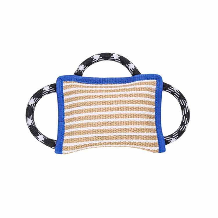 German Shepherd Dog Jute Training Bite Pillow - GSD Colony Shop