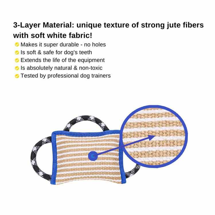 German Shepherd Training Dog Pillow Jute Materials - GSD Colony Shop