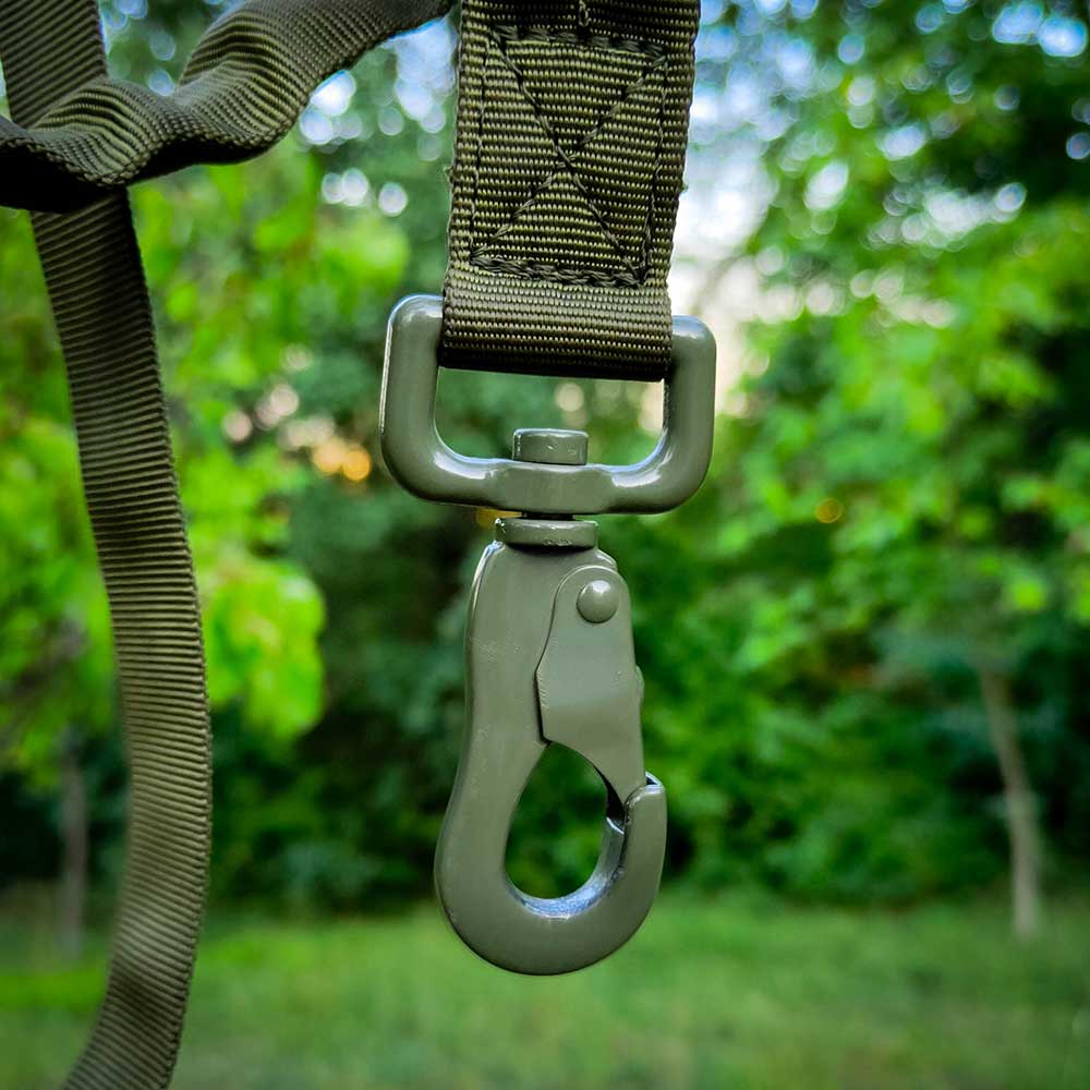 K-9 German Shepherd Tactical Leash With Two Handles