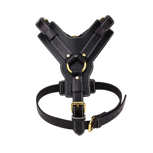Leatheradil German Shepherd leather harness