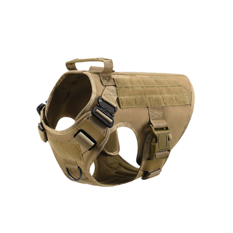 Tactical German Shepherd harness with handle