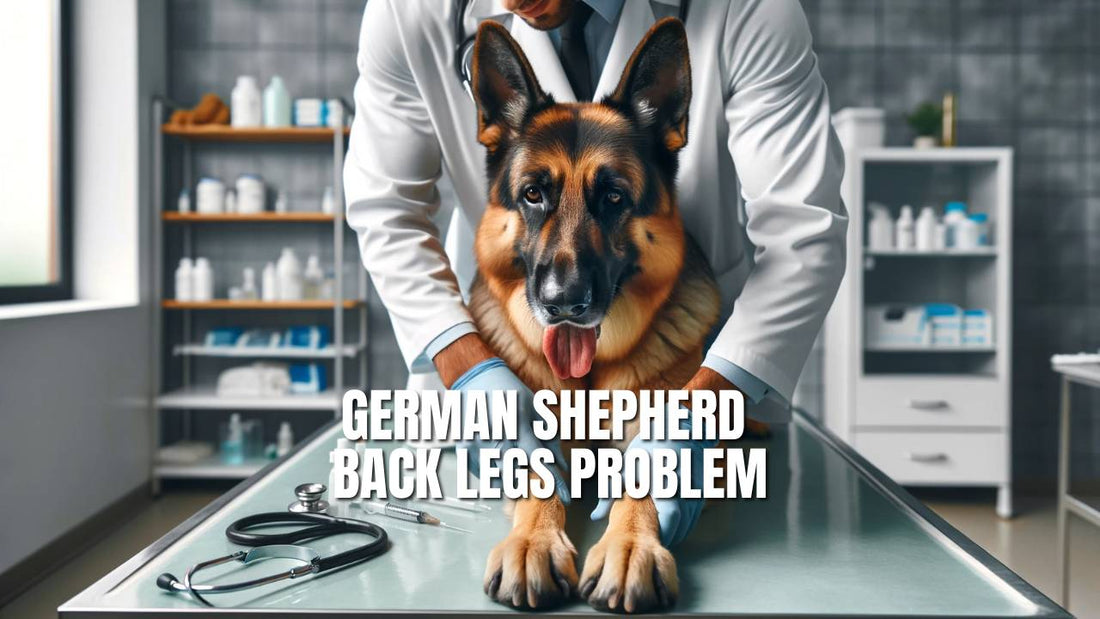 German Shepherd Back Legs Problem (From Pain to Progress)