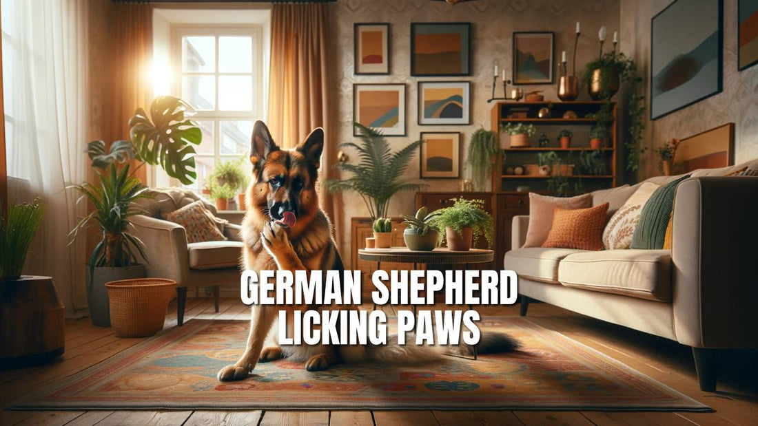 German Shepherd Licking Paws (Decoding Your Shepherd's Behavior)