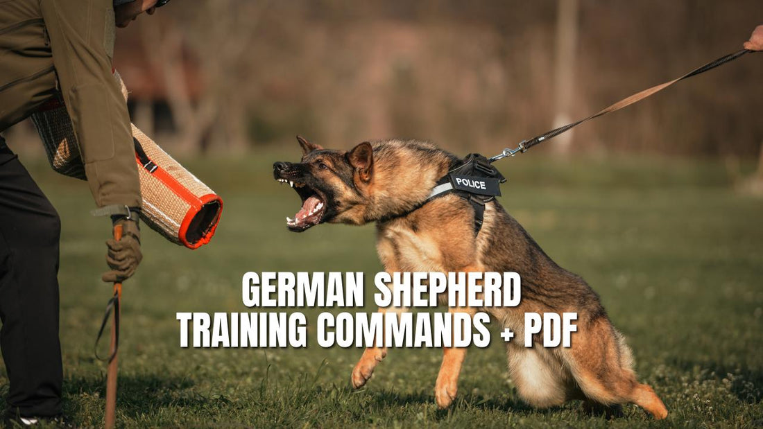 German Shepherd Training Commands (List of Commands) - GSD Colony