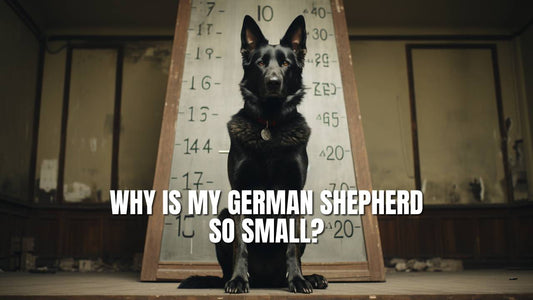 Why is my German Shepherd so small?