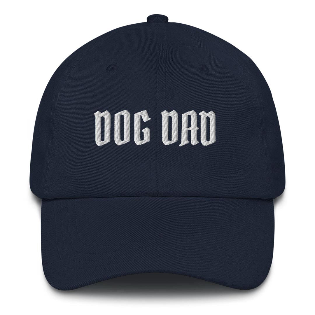 Dog dad hat made for German Shepherd lovers and owners, navy blue color - GSD Colony