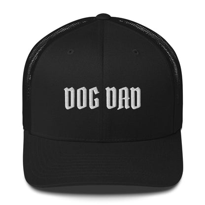 Dog dad trucker hat mode for German shepherd lovers and owners, black color - GSD Colony