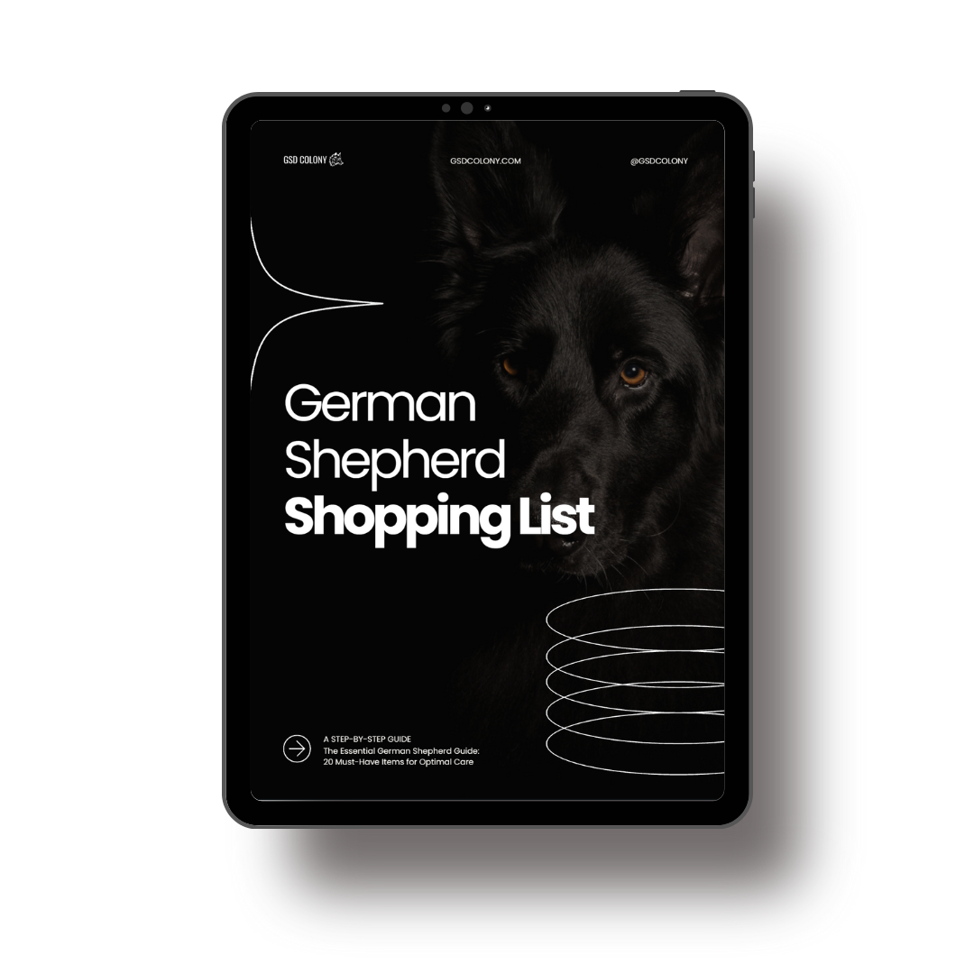 German Shepherd Shopping List - GSD Colony