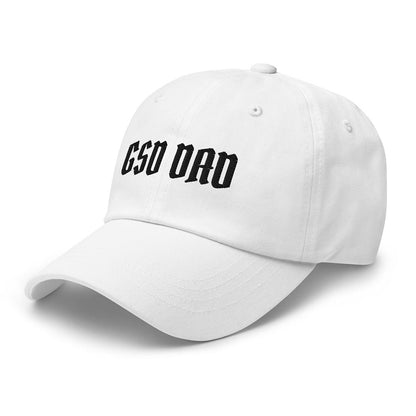 GSD Dad hat made for German Shepherd lovers and owners, white color - GSD Colony