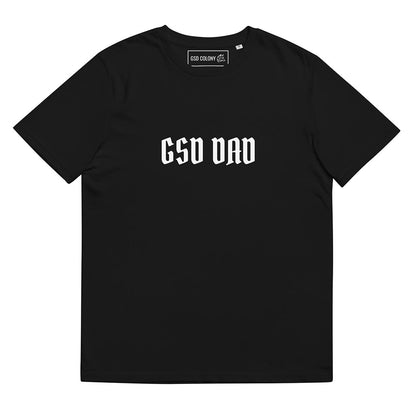 GSD Dad T-Shirt Made for German Shepherd lovers and owners, black color - GSD Colony