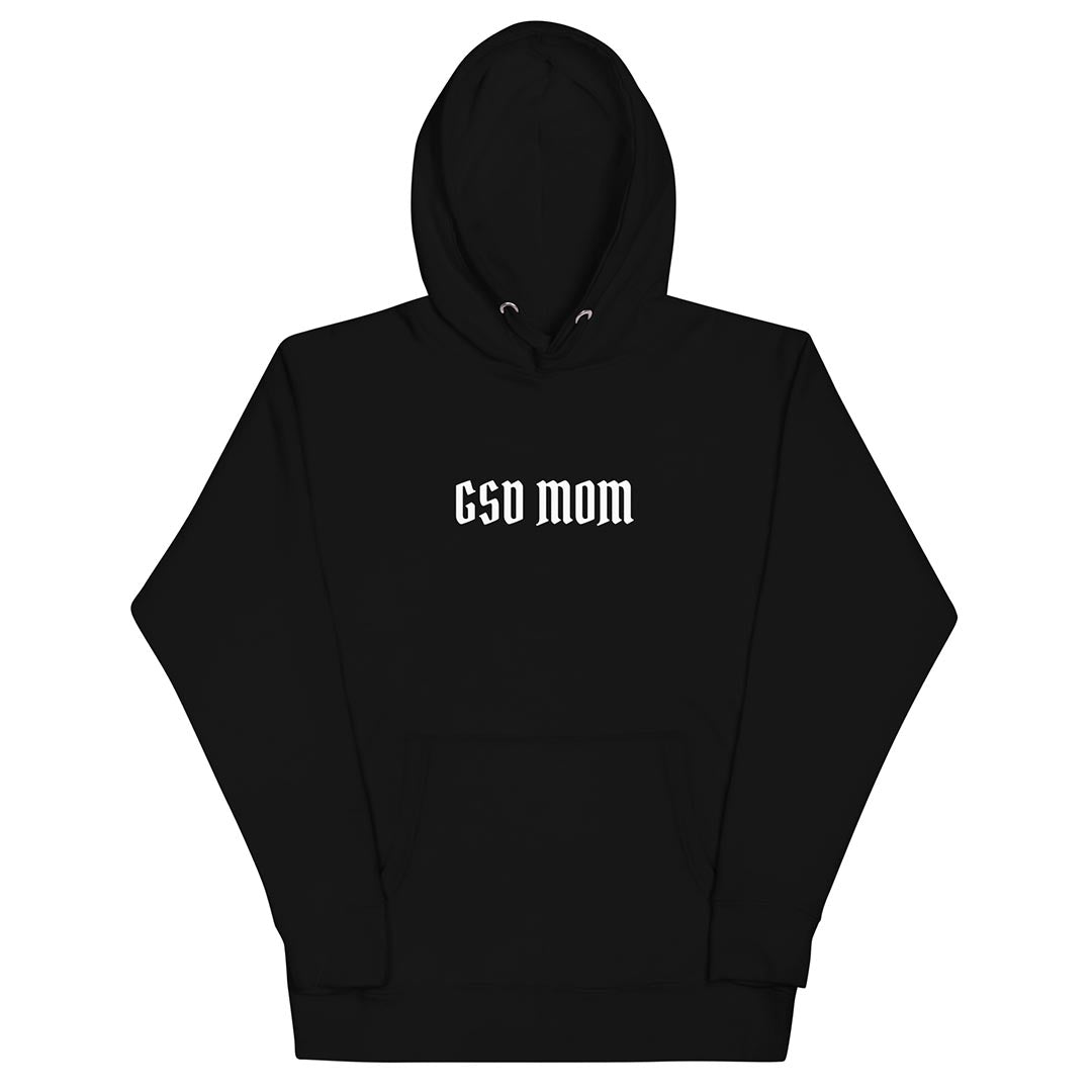 GSD Mom German Shepherd lover hoodie, black color - GSD Colony