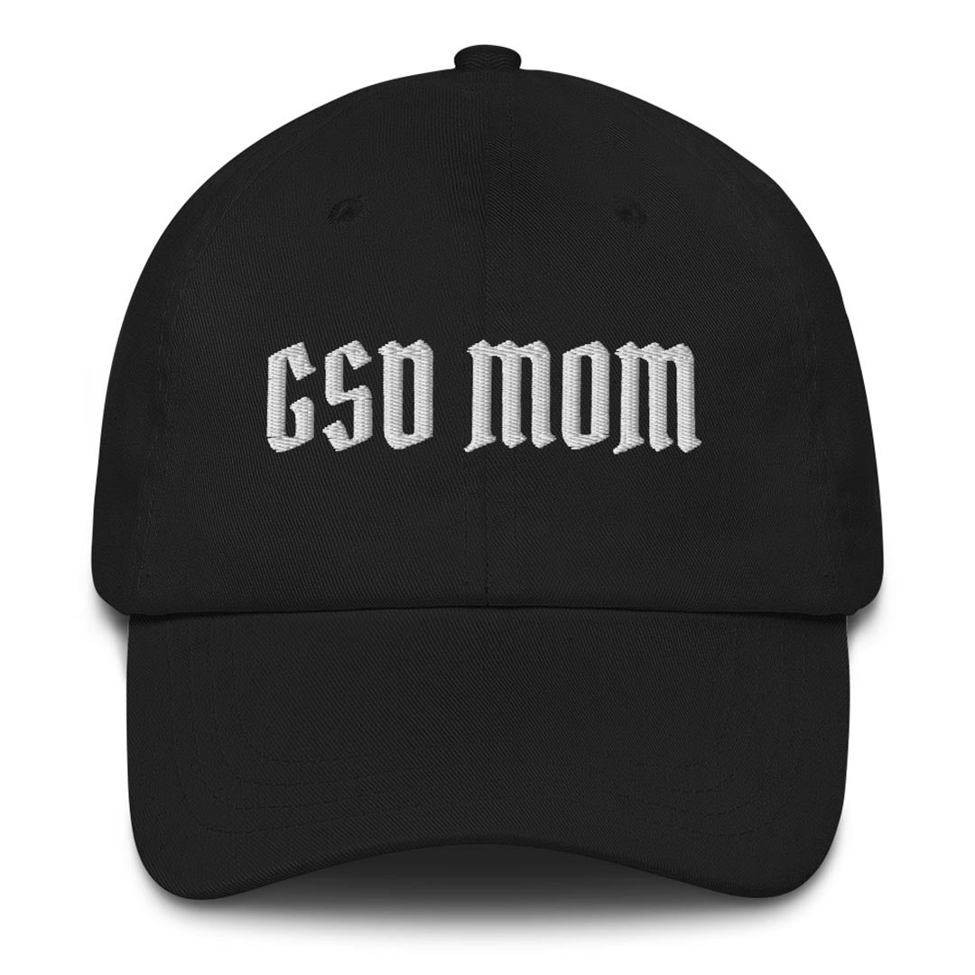 GSD Mom hat for German Shepherd lovers and owners, black color - GSD Colony