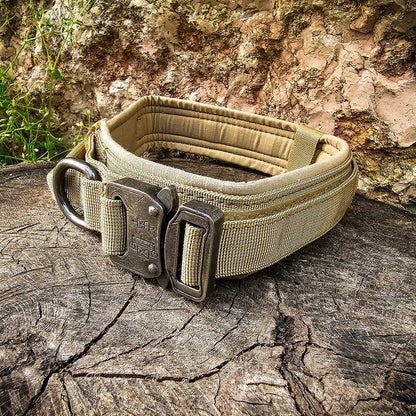 Tactical German Shepherd Collar with handle 4