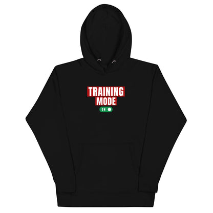 Training mode on dog lover owner hoodie, black color - GSD Colony