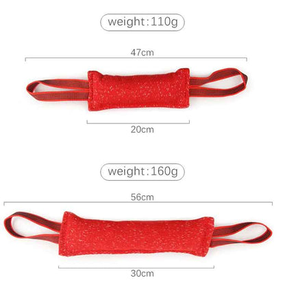Dimensions of GSD Colony Red Training Dog Pillows