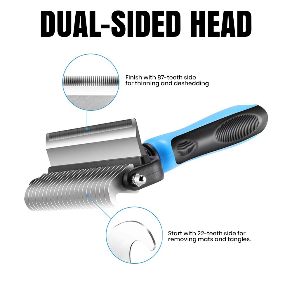 Doublester German Shepherd grooming double sided brush