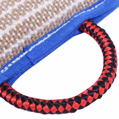 Durable Handle of Jute Training Dog Pillow for German Shepherd Dog - GSD Colony Shop