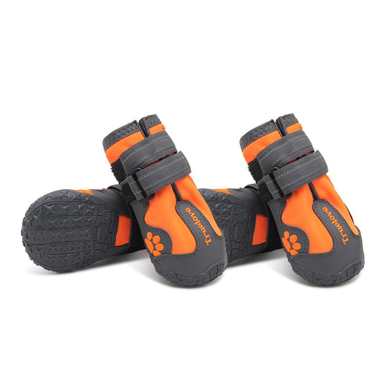 German Shepherd Orange Paw Shoes, Dog Protection Boots -Gsdconoly.com