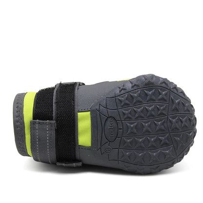 Green German Shepherd Dog Paw Shoes, Protection Boots For Dog - Gsdcolony.com