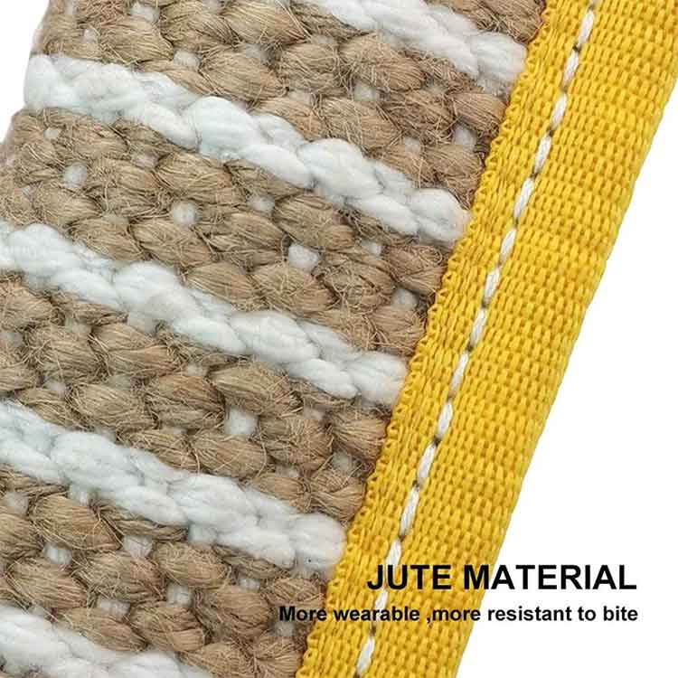 Jute Materials German Shepherd Dog Bite Pillow - GSD Colony