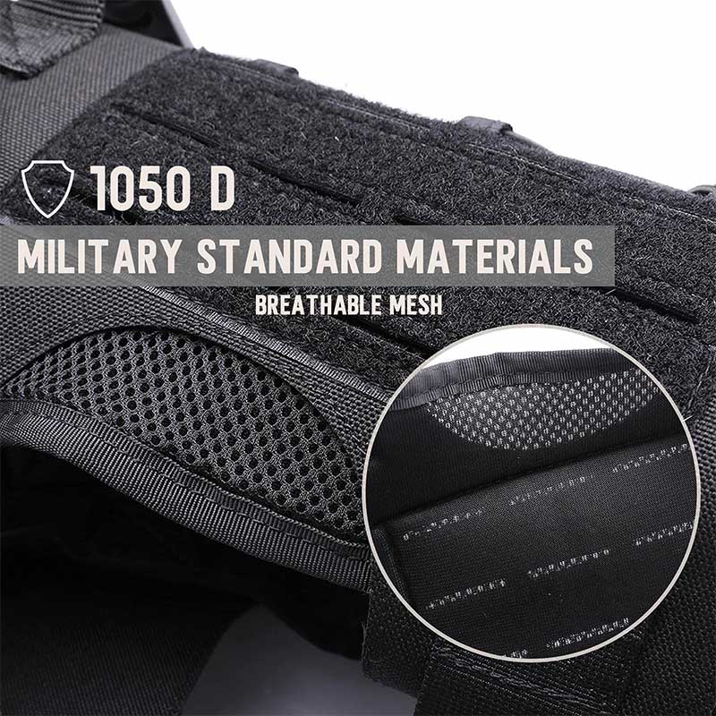 Military standards of Goodle tactical harness for German Shepherd