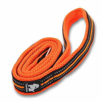Orange Soft German Shepherd Dog Leash - GSD Colony Shop