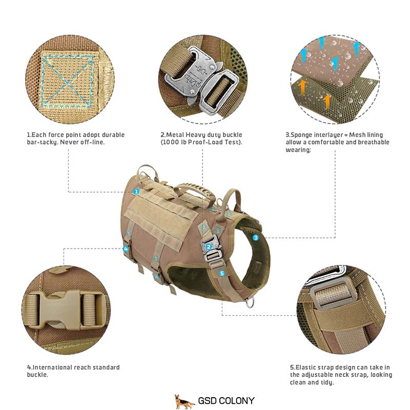 Premium features of AIRLIFTE tactical harness