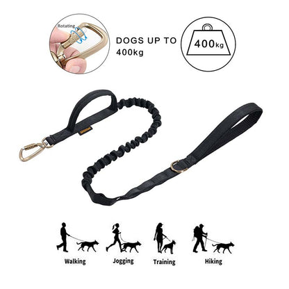 Strong and Durable Dog Carabiner Leash With Double Handle - GSD Colony Shop