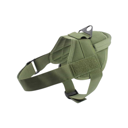 Tactical K-9 harness with handle for German Shepherd dog